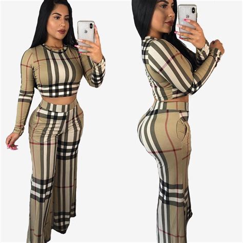 burberry signature print|burberry print two piece outfit.